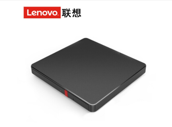 联想(Lenovo)TX800 外置光驱 超薄外置DVD刻录机 24倍速 高速移动光驱 Type-C+USB双接口 h2